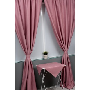 Rideau Mona Rose Cendrée