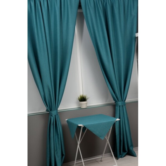 Rideau Mona Turquoise