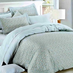 Linge de lit en satin de coton, 100% coton – Anila