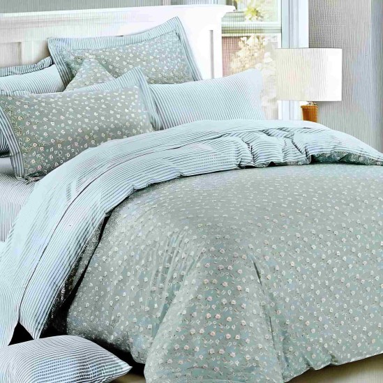 Linge de lit en satin de coton, 100% coton – Anila