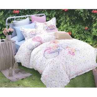 Linge de lit en satin de coton, 100% coton – Arina