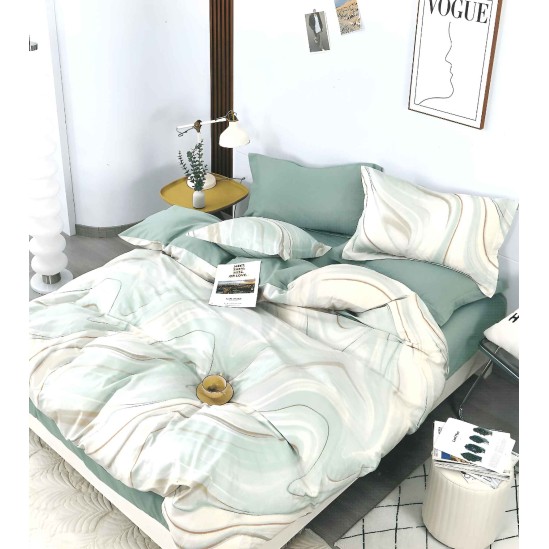 Linge de lit en satin de coton, 100% coton – Mikola