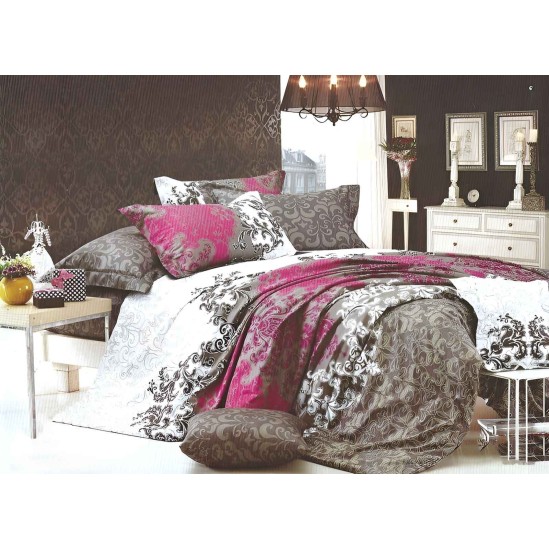 Linge de lit en satin de coton, 100% coton – Laelia
