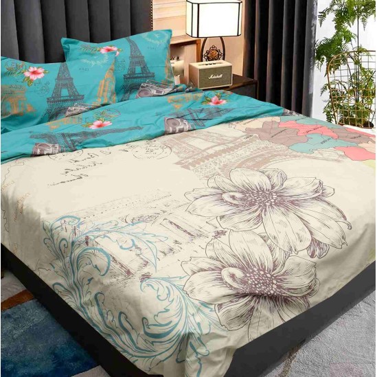 Linge de lit en satin de coton 240x260 – Maps