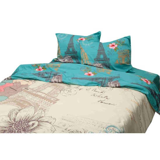 Linge de lit en satin de coton 240x260 – Maps