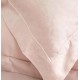 Linge de lit de luxe en coton 100 % avec jacquard Lisava – rose