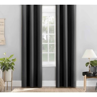 Rideau Blackout Gris graphite 