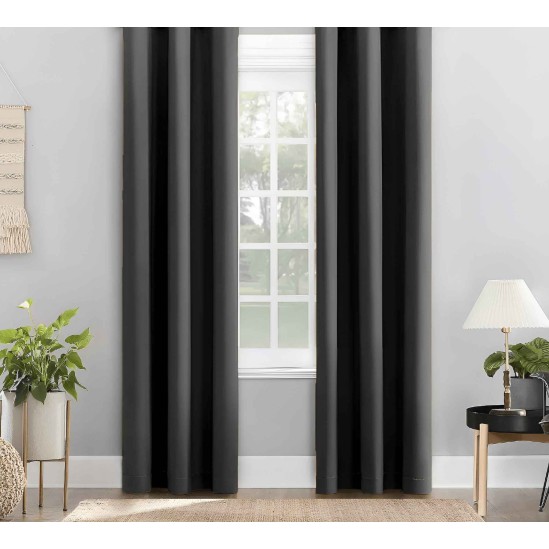 Rideau Blackout Gris graphite 