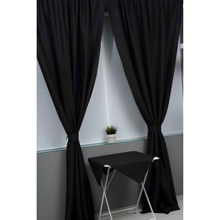 Rideau Mona Noir