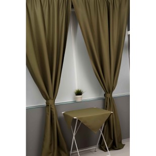 Rideau Mona Vert Foncé